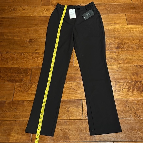 Claire Rose Black Straight Suit Pants NWT - Picture 8 of 13